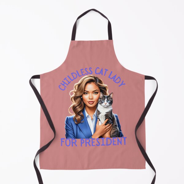 Item preview, Childless Cat Lady For President: Purr-fect Candidate designed and sold by elynne9.