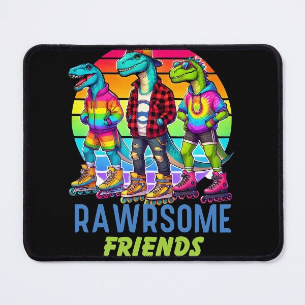 Item preview, Funny Rawrsome friends dinosaur designed and sold by scanusha1979.