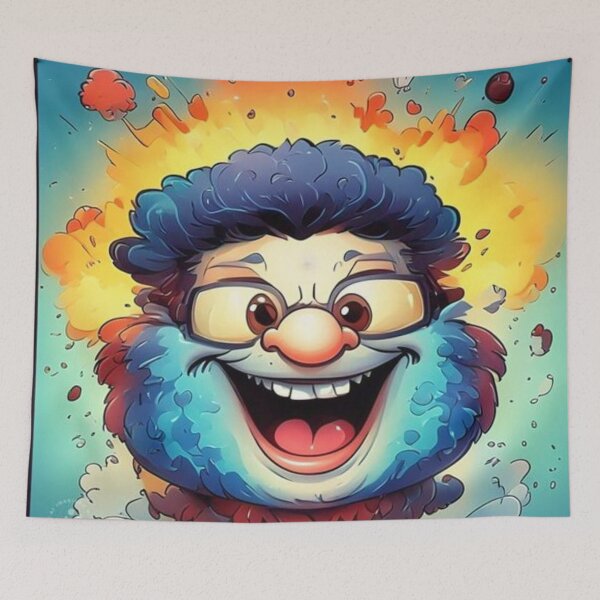 Item preview, THE LAUGHING MAN designed and sold by Owl-o-the-wisp.