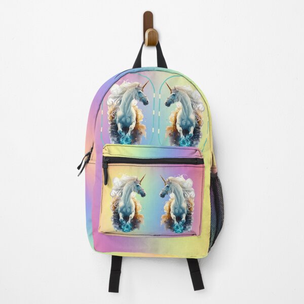 Item preview, Unicorn motif school bag for back to school  designed and sold by Richenda.