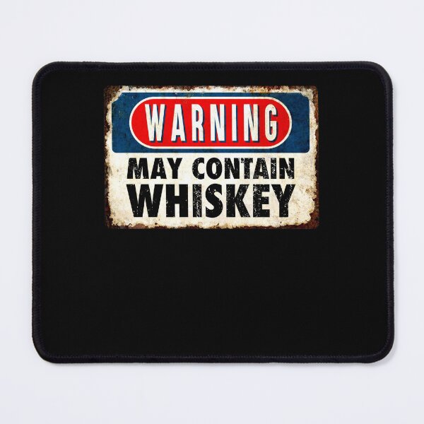 Item preview, Warning May Contain Whiskey Fan Funny Vintage Sign designed and sold by NUMAcreations.