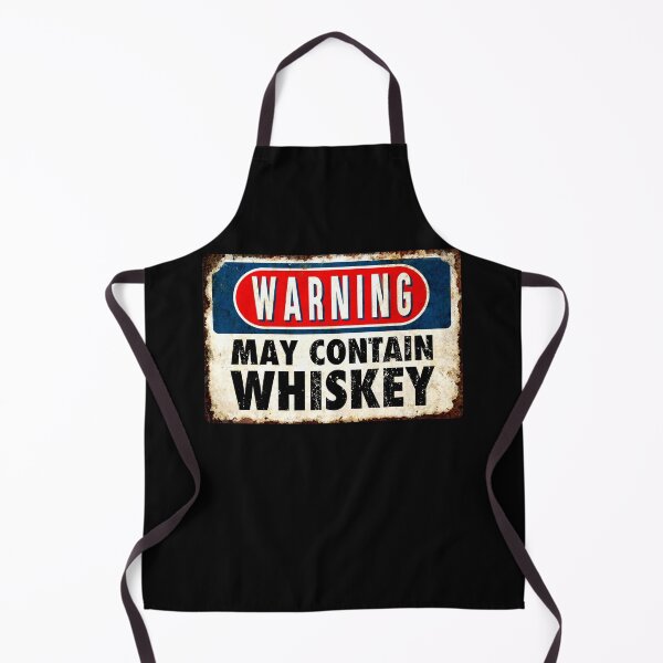 Item preview, Warning May Contain Whiskey Fan Funny Vintage Sign designed and sold by NUMAcreations.