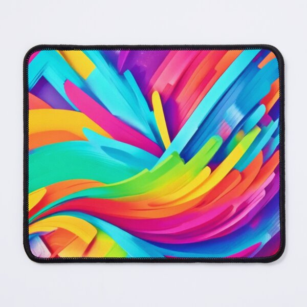 Item preview, Vibrant Abstract Shapes Art designed and sold by Health And Fitness Posts e-Store.