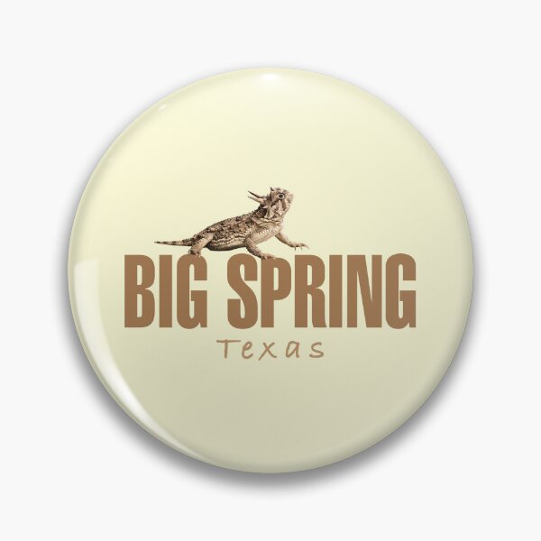 Item preview, Big Spring Texas Horned Toad Design designed and sold by Futurebeachbum.