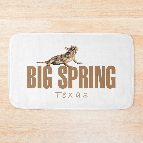 Item preview, Big Spring Texas Horned Toad Design designed and sold by Futurebeachbum.