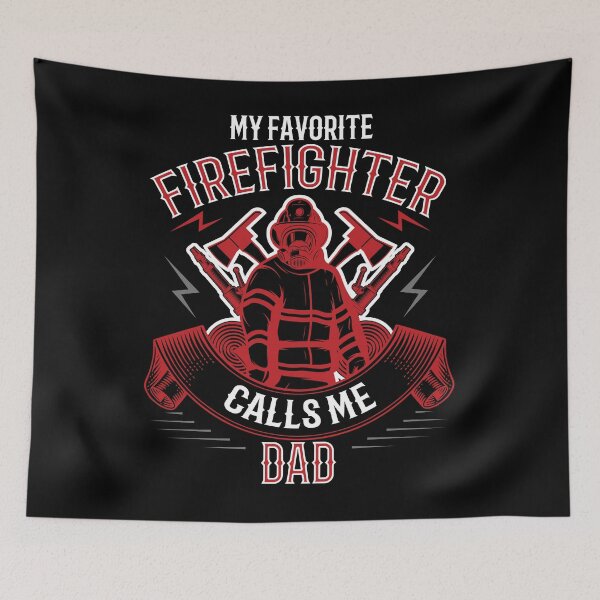 Item preview, Firefighter Dad Fireman Vintage designed and sold by MaximWundersee.
