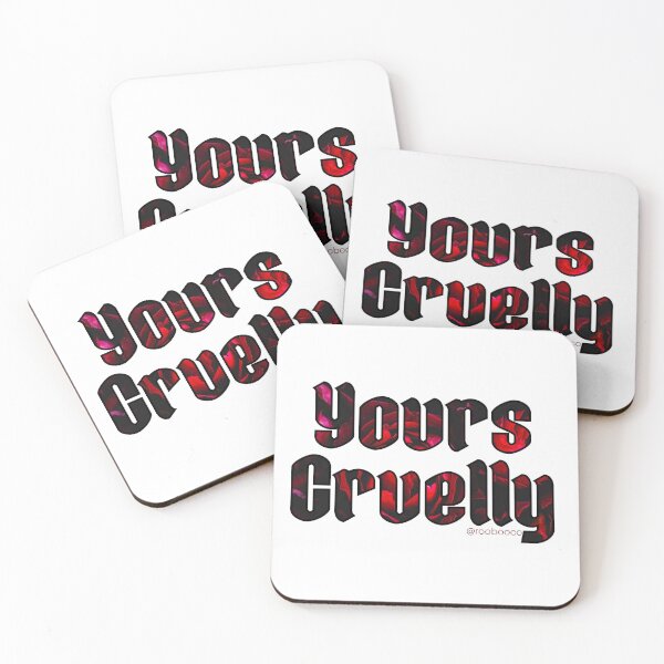 Item preview, Yours Cruelly designed and sold by RooBooCo.