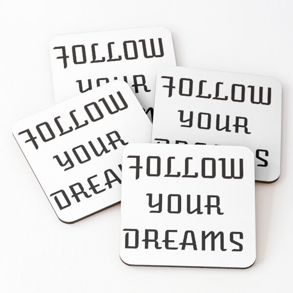 Item preview, FOLLOW YOUR DREAMS designed and sold by Princesse2shop.