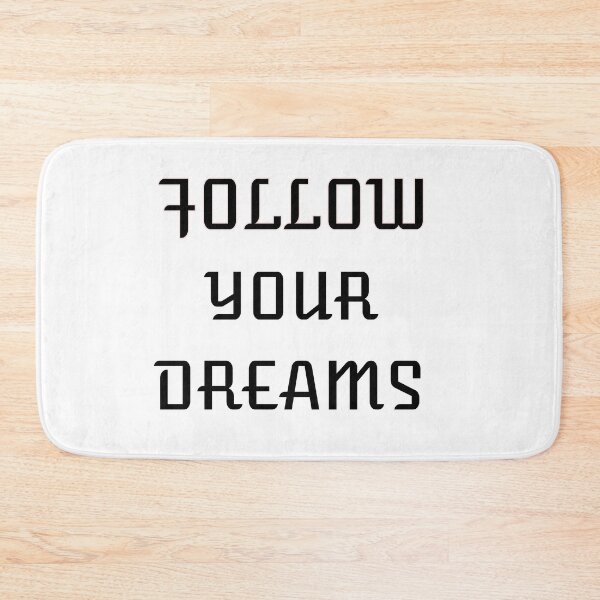 Item preview, FOLLOW YOUR DREAMS designed and sold by Princesse2shop.