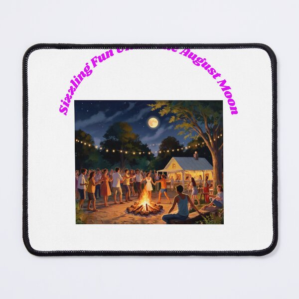Item preview, Sizzling Fun Under the August Moon designed and sold by PrintPopTees.