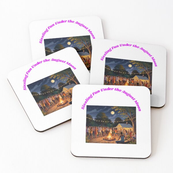 Item preview, Sizzling Fun Under the August Moon designed and sold by PrintPopTees.