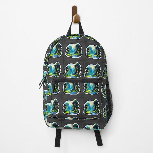 Item preview, Enchanted River in the Misty Canyon designed and sold by artwaves.