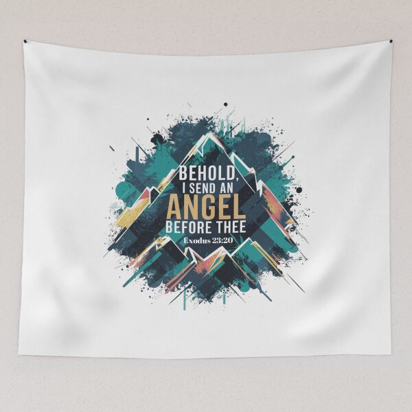Item preview, Behold I Send an Angel Before Thee, Exodus 23:20 designed and sold by Faithloveshop.