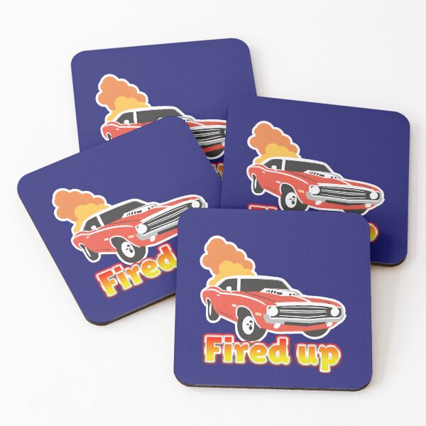 Item preview, Fired up muscle car  designed and sold by Willshire.