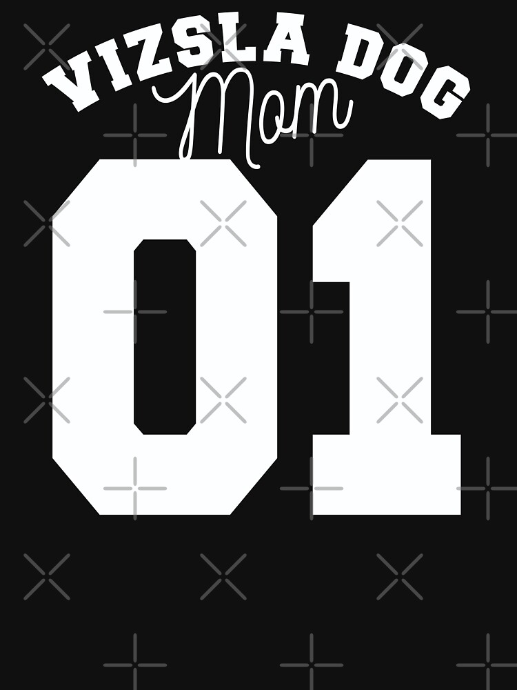 Thumbnail 7 of 7, Classic T-Shirt, Vizsla Mom designed and sold by K9ish.