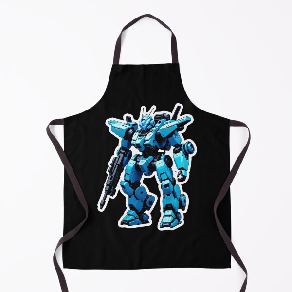 Item preview, High-Tech Blue Mecha Warrior designed and sold by artwaves.