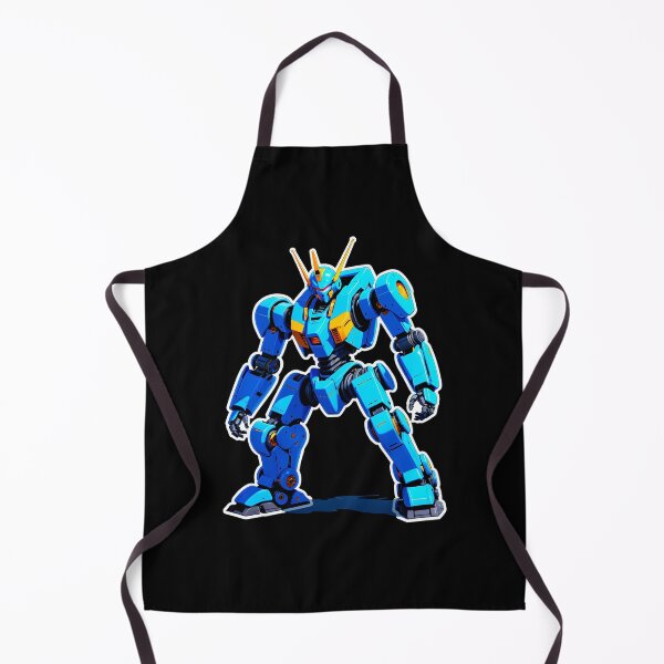 Item preview, Blue Robot with Yellow Antenna designed and sold by artwaves.