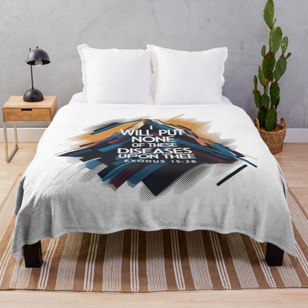 Item preview, I WILL PUT NONE OF THESE DISEASES UPON THEE, Exodus 15:26 designed and sold by Faithloveshop.