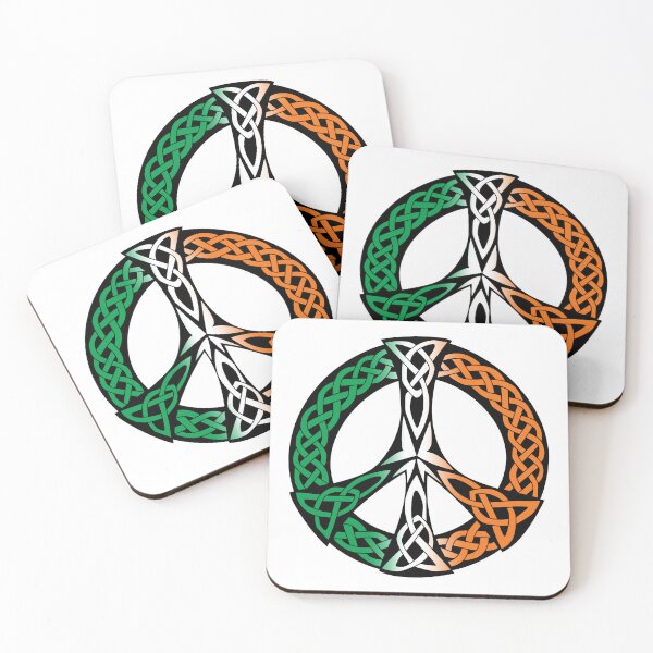 Item preview, Celtic Peace Irish Flag Colors designed and sold by HolidayT-Shirts.