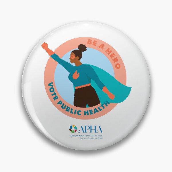 Item preview, Be a hero. Vote for public health designed and sold by APHAMerchStore.