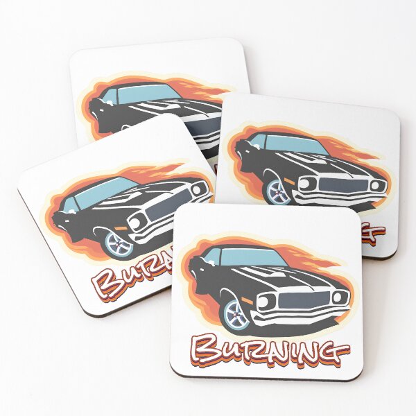 Item preview, Burning muscle car designed and sold by Willshire.
