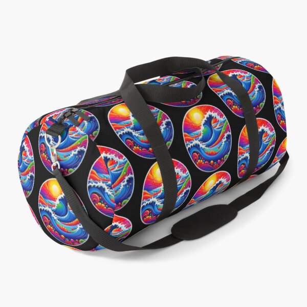 Item preview, Colorful Ocean Wave Art designed and sold by artwaves.