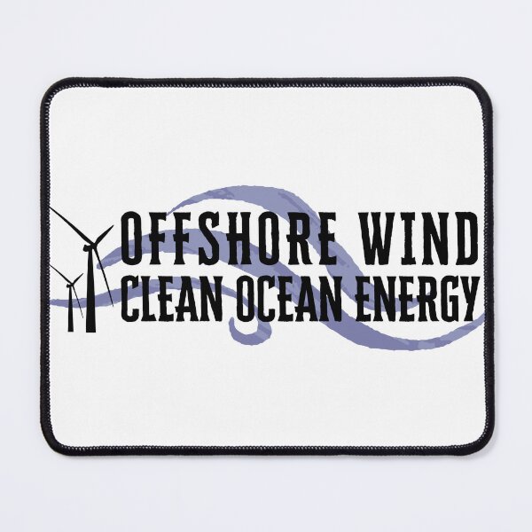 Item preview, Offshore Wind Clean Ocean Energy Gray Wind designed and sold by kapsell.