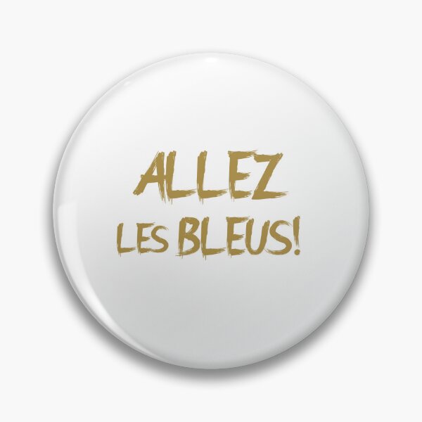 Item preview, Allez les Bleus! Gold B designed and sold by VRedBaller.