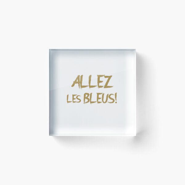 Item preview, Allez les Bleus! Gold B designed and sold by VRedBaller.