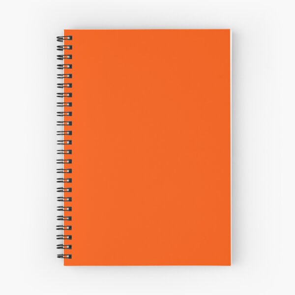 Item preview, Spiced Orange Solid Color for Retro 70s Brown and Orange Collection designed and sold by kierkegaard.