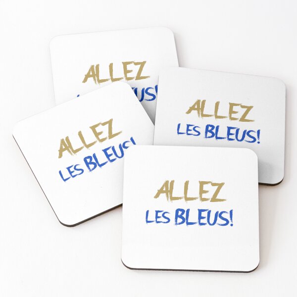 Item preview, Allez les Bleus! Gold B Blue designed and sold by VRedBaller.