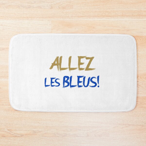 Item preview, Allez les Bleus! Gold B Blue designed and sold by VRedBaller.