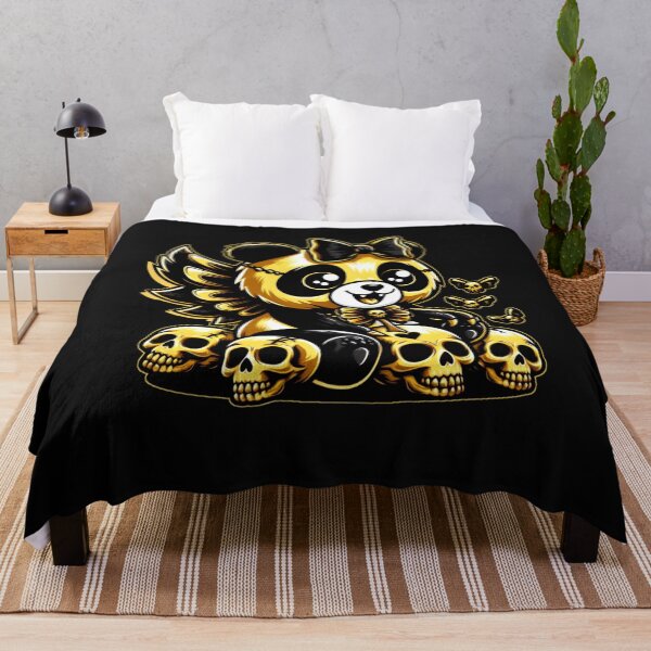 Item preview, Panda Bear Skulls Gothic Bear Dark Animal designed and sold by Pantherxel.