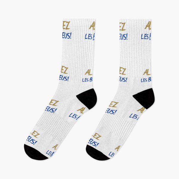 Item preview, Allez les Bleus! Gold B Blue designed and sold by VRedBaller.