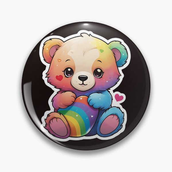 Item preview, Rainbow cute bear, Bear custom. designed and sold by CHOKCHAIVONGDEE.