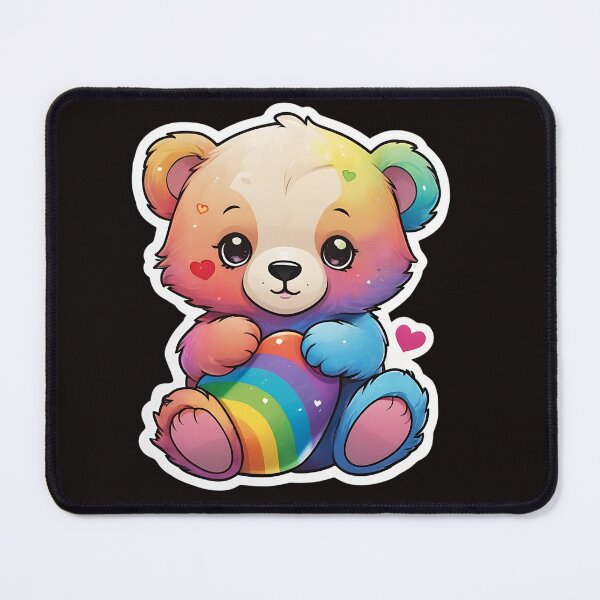 Item preview, Rainbow cute bear, Bear custom. designed and sold by CHOKCHAIVONGDEE.
