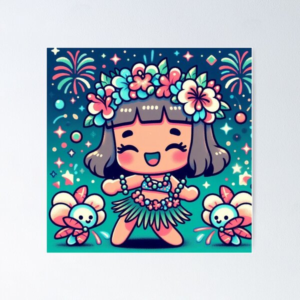 Item preview, Enchanting Hula Kids - 213 designed and sold by sagaofsilence.