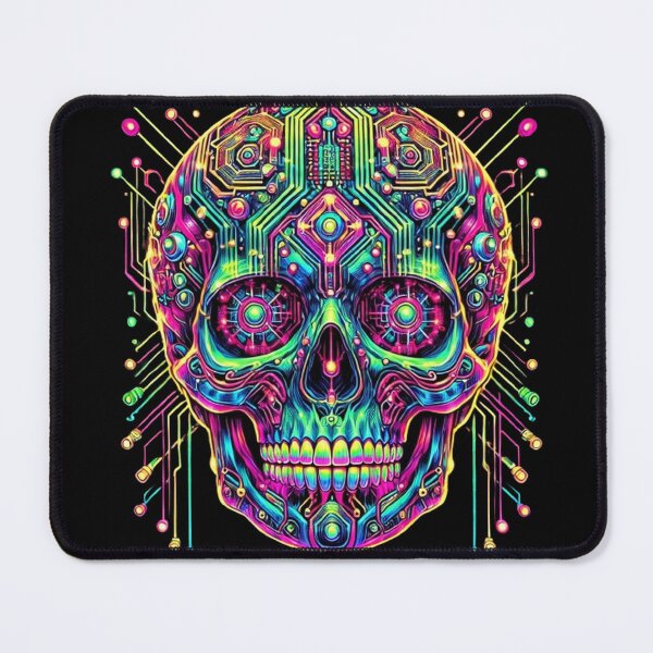 Item preview, Cyberpunk Skull 2 designed and sold by LaNadaYFundante.
