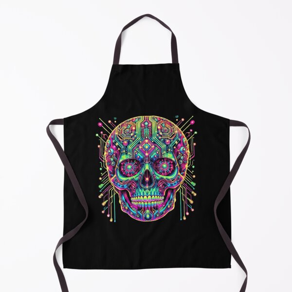Item preview, Cyberpunk Skull 2 designed and sold by LaNadaYFundante.