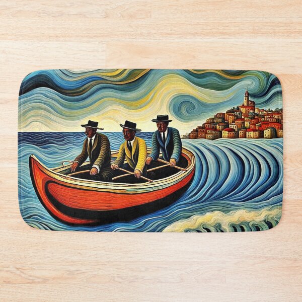Item preview, Men in a boat 2 designed and sold by George Hutton Hunter.