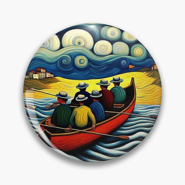 Item preview, Men in a boat 3 designed and sold by George Hutton Hunter.