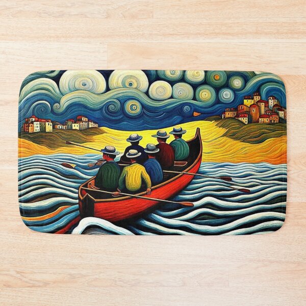 Item preview, Men in a boat 3 designed and sold by George Hutton Hunter.