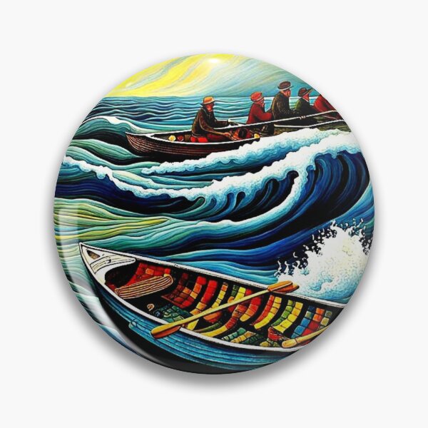 Item preview, Men in a boat 4 designed and sold by George Hutton Hunter.
