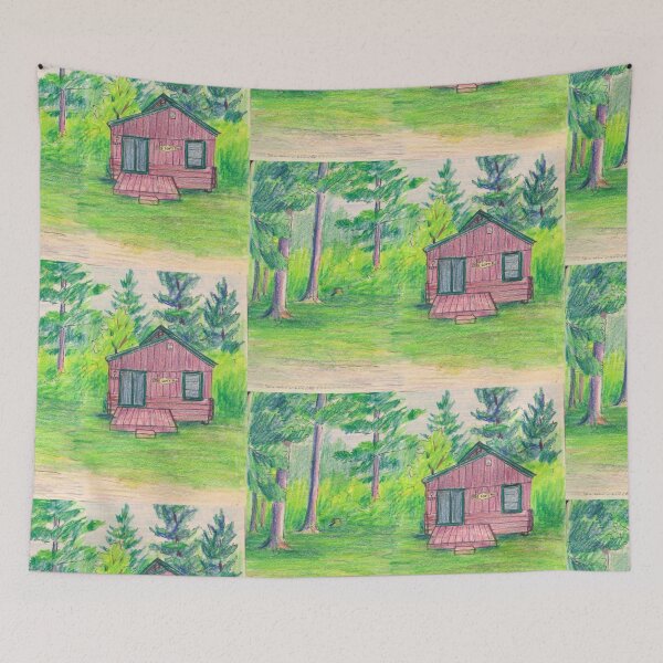 Item preview, A Cabin in the Woods designed and sold by Anne Dallman.