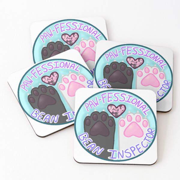 Item preview, Paw-Fessional Bean Inspector designed and sold by RainDesignz.