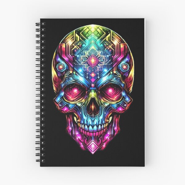 Item preview, Cyberpunk Skull 3 designed and sold by LaNadaYFundante.