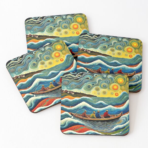 Item preview, Men in a boat 5 designed and sold by George Hutton Hunter.
