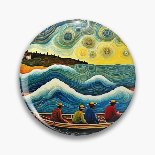 Item preview, Men in a boat 5 designed and sold by George Hutton Hunter.