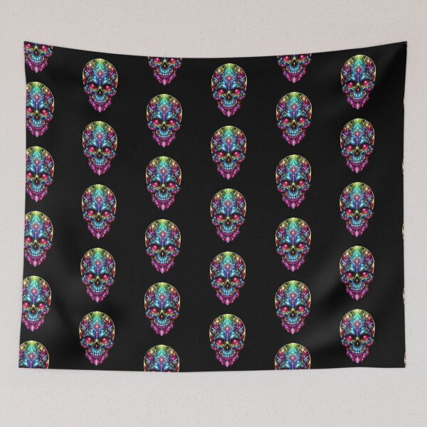 Item preview, Cyberpunk Skull 3 designed and sold by LaNadaYFundante.
