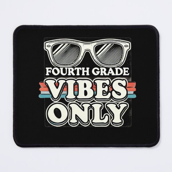 Item preview, Fourth Grade Vibes Only – Retro Sunglasses Back-to-School designed and sold by BlankCanvasHaHa.
